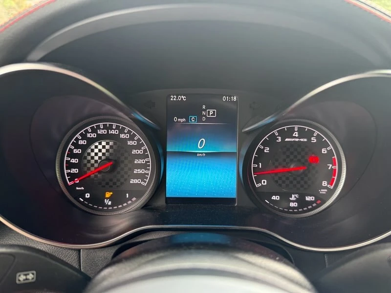 Mercedes-Benz GLC 43 AMG BURMESTER * ДИСТРОНИК * ПАНО* ПОДГРЕВ, снимка 17 - Автомобили и джипове - 56099298