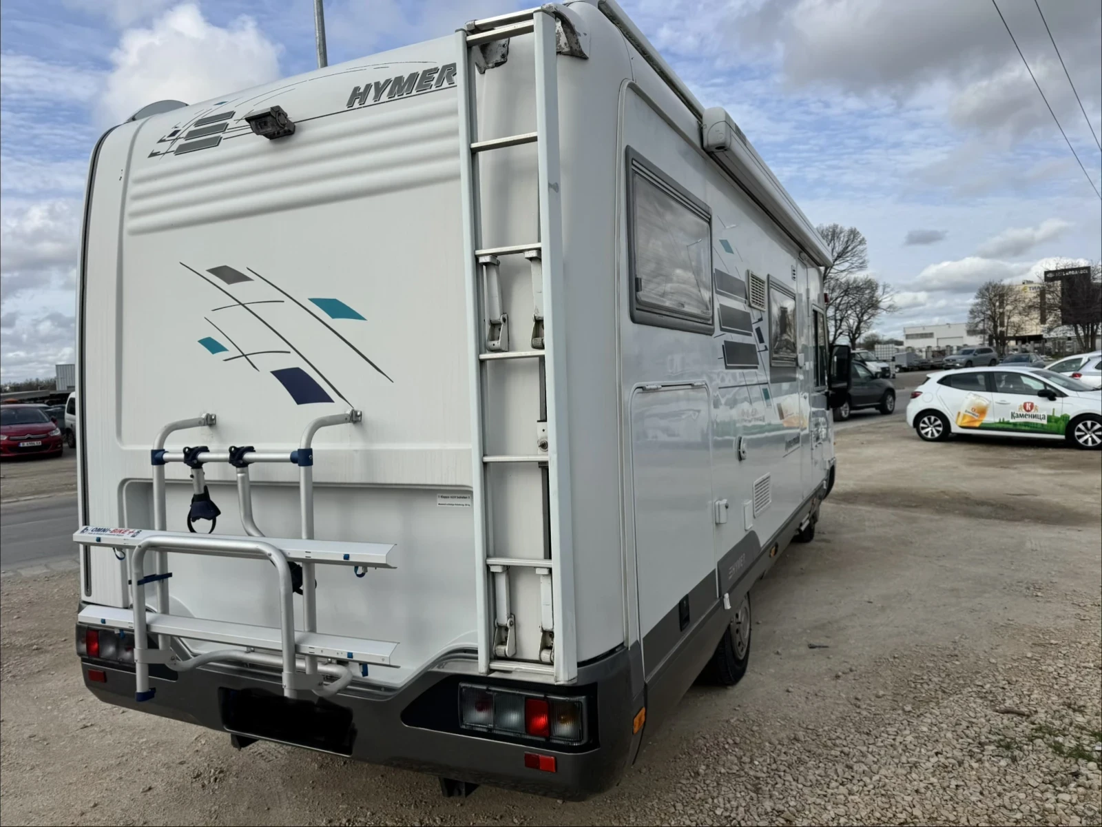 Кемпер Mercedes-Benz 412 d Hymer Automat , снимка 6 - Каравани и кемпери - 54216592