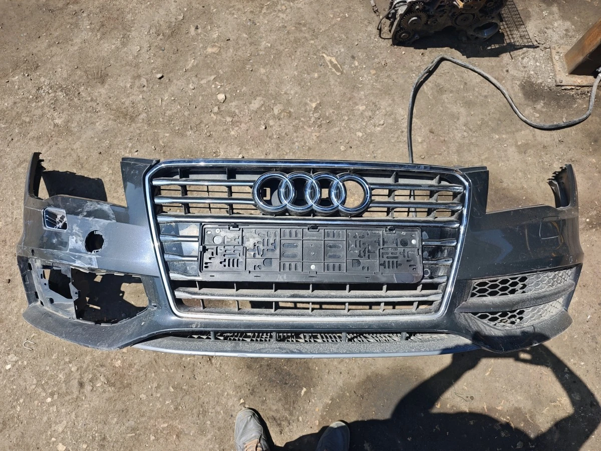 Предна Sline броня Audi A7 4G8 с дефект Н555