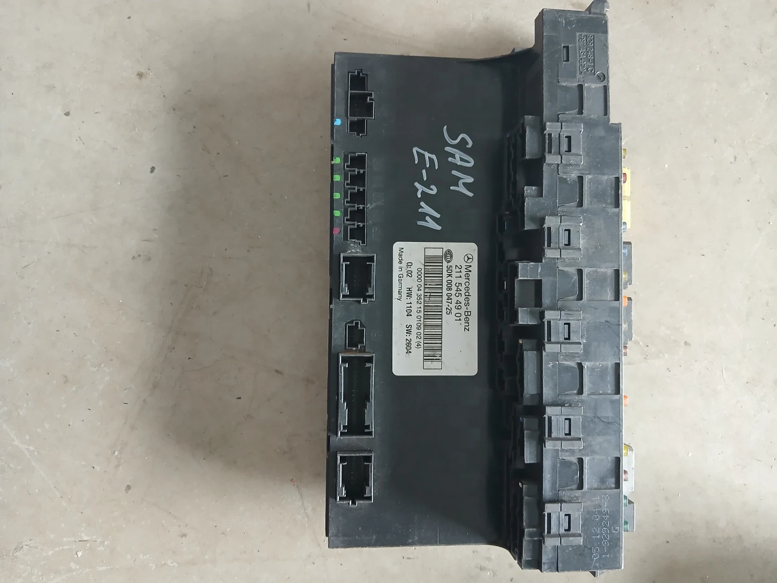 211 545 49 01 SAM модул Mercedes E211 