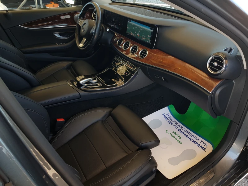 Mercedes-Benz E 350 D ДИСТРОНИК ЛЮК КАМЕРИ 360 ПОДГРЕВ ЛИЗИНГ, снимка 11 - Автомобили и джипове - 51687376