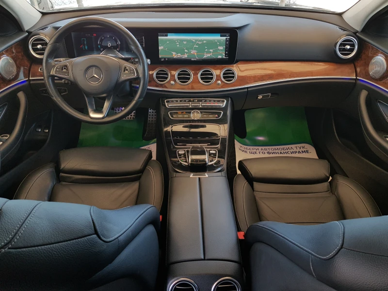 Mercedes-Benz E 350 D ДИСТРОНИК ЛЮК КАМЕРИ 360 ПОДГРЕВ ЛИЗИНГ, снимка 10 - Автомобили и джипове - 51687376