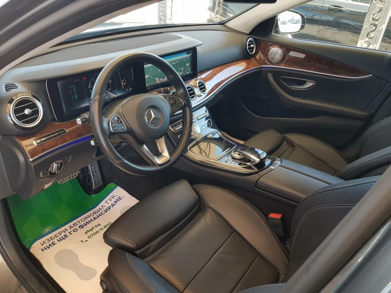 Mercedes-Benz E 350 D ДИСТРОНИК ЛЮК КАМЕРИ 360 ПОДГРЕВ ЛИЗИНГ, снимка 9 - Автомобили и джипове - 51687376