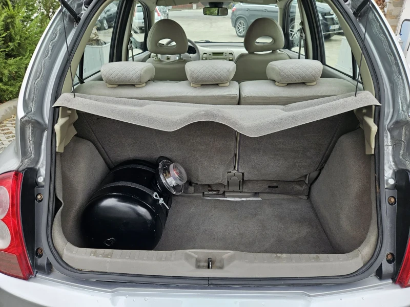 Nissan Micra 1.2i-80кс= АВТОМАТ= ГАЗ= KEYLESS= КЛИМАТРОНИК= 5ВР, снимка 10 - Автомобили и джипове - 51989219