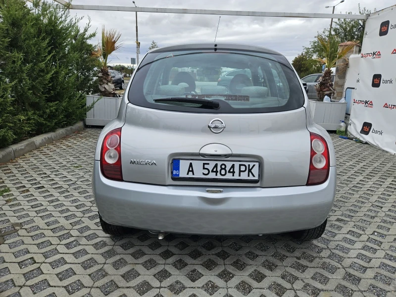 Nissan Micra 1.2i-80кс= АВТОМАТ= ГАЗ= KEYLESS= КЛИМАТРОНИК= 5ВР, снимка 4 - Автомобили и джипове - 51989219