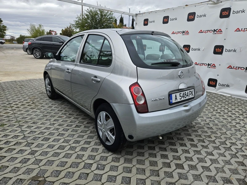 Nissan Micra 1.2i-80кс= АВТОМАТ= ГАЗ= KEYLESS= КЛИМАТРОНИК= 5ВР, снимка 5 - Автомобили и джипове - 51989219