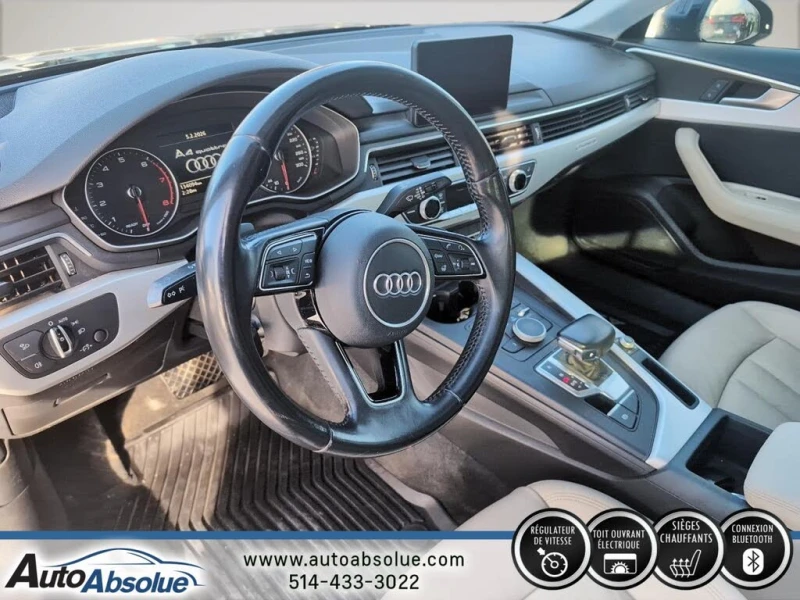 Audi A4 Quattro* Komfort* AWD* АвтоКредит* (ЦЕНА ДО БГ), снимка 10 - Автомобили и джипове - 53403312