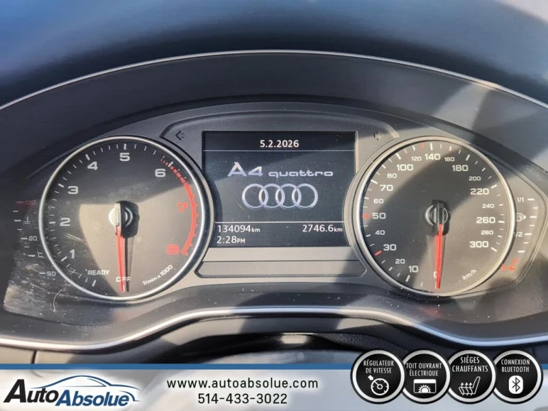 Audi A4 Quattro* Komfort* AWD* АвтоКредит* (ЦЕНА ДО БГ), снимка 13 - Автомобили и джипове - 53403312