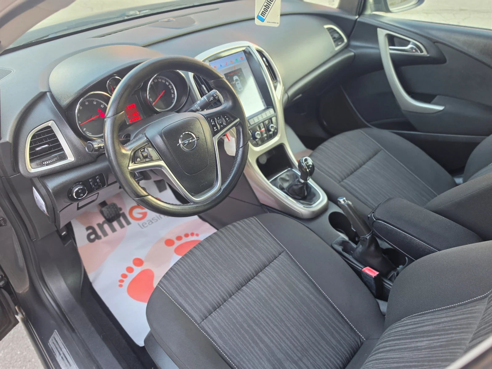 Opel Astra 1.4i 100hp * КЛИМАТИК * ЕВРО 5 * ANDROID * ЛИЗИНГ , снимка 10 - Автомобили и джипове - 55615685