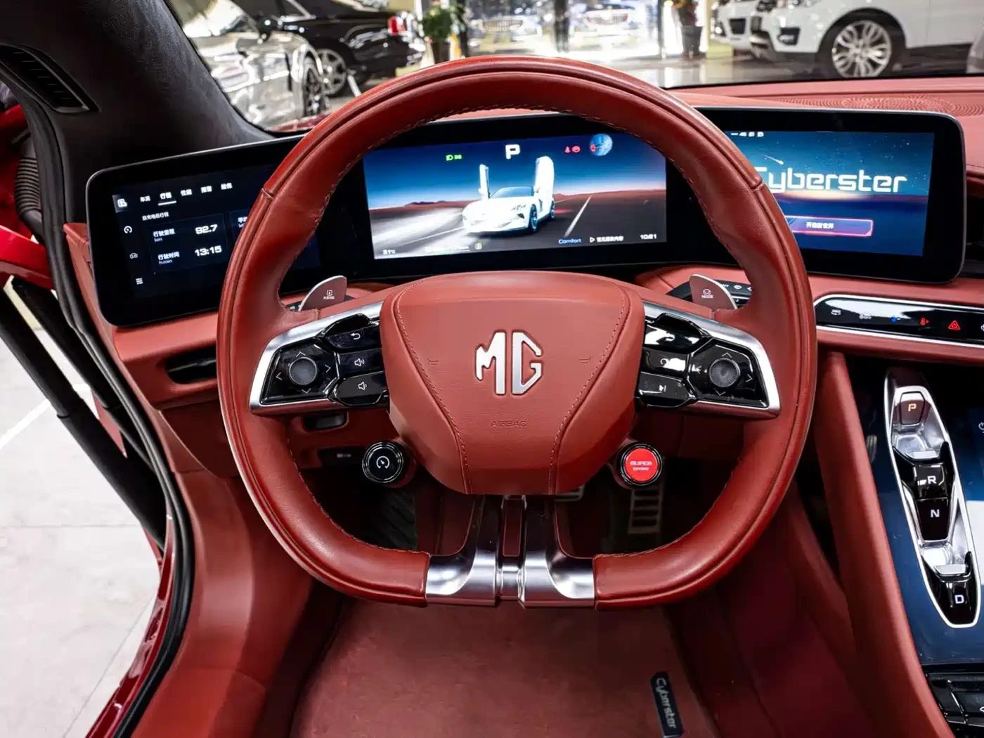 Mg Cyberster 2023* CHARMING EDITION* 360* BOSE* ������ ���� | Mobile.bg � ����������� 8