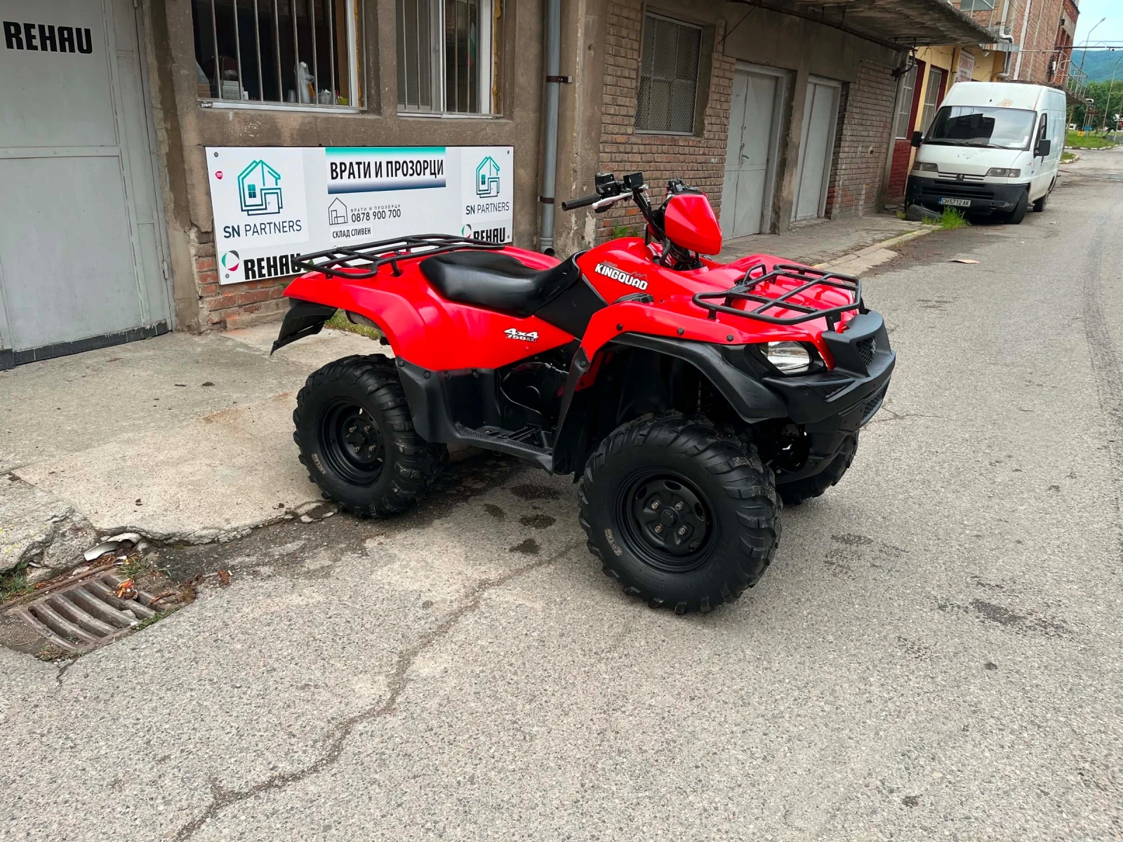 Suzuki KingQuad 750 кубика* EPS* 4x4* ХИДРАВЛИКА* Бързи-Бавни* ТОП, снимка 4 - Мотоциклети и мототехника - 54528362