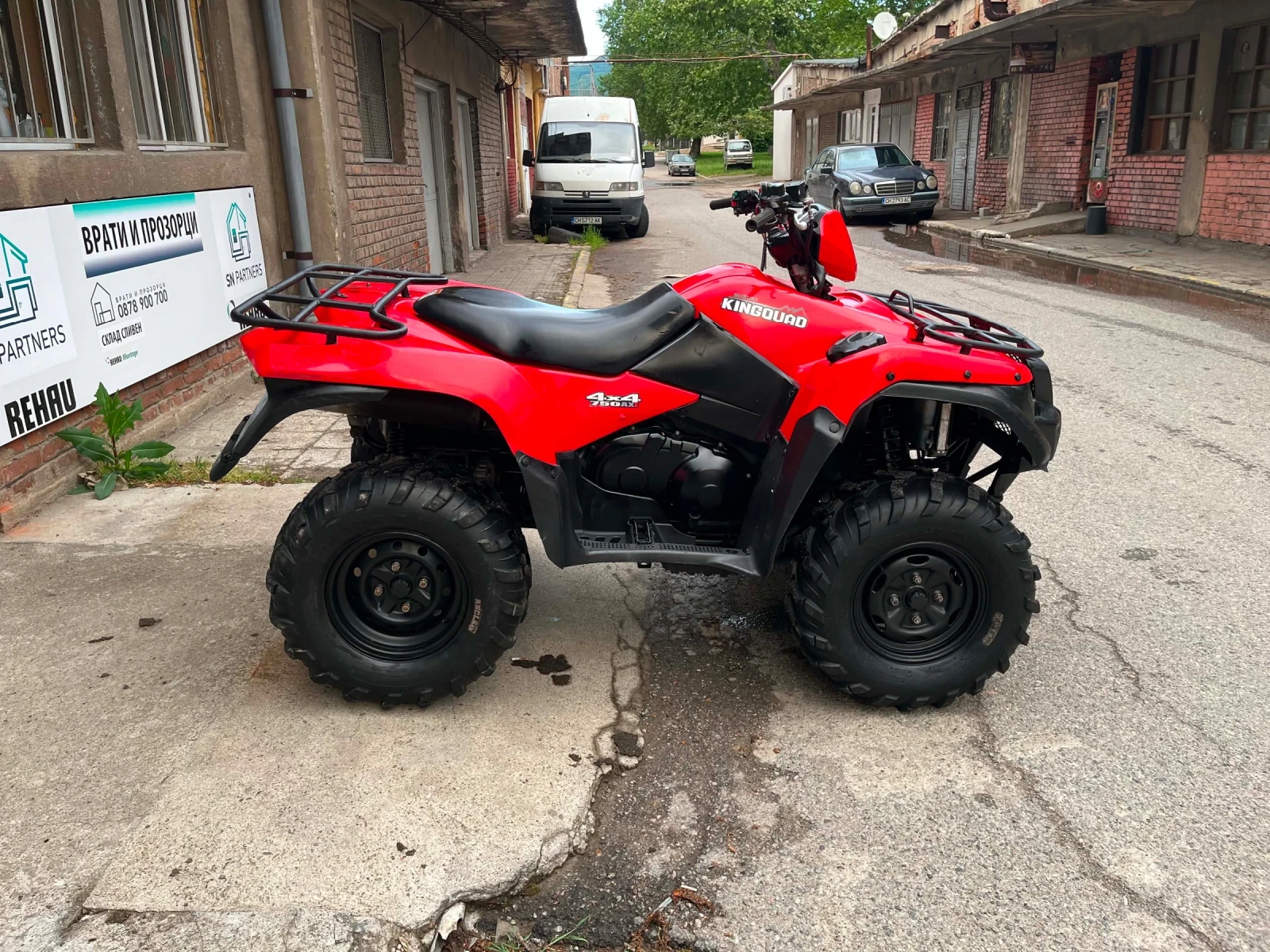 Suzuki KingQuad 750 кубика* EPS* 4x4* ХИДРАВЛИКА* Бързи-Бавни* ТОП, снимка 8 - Мотоциклети и мототехника - 54528362
