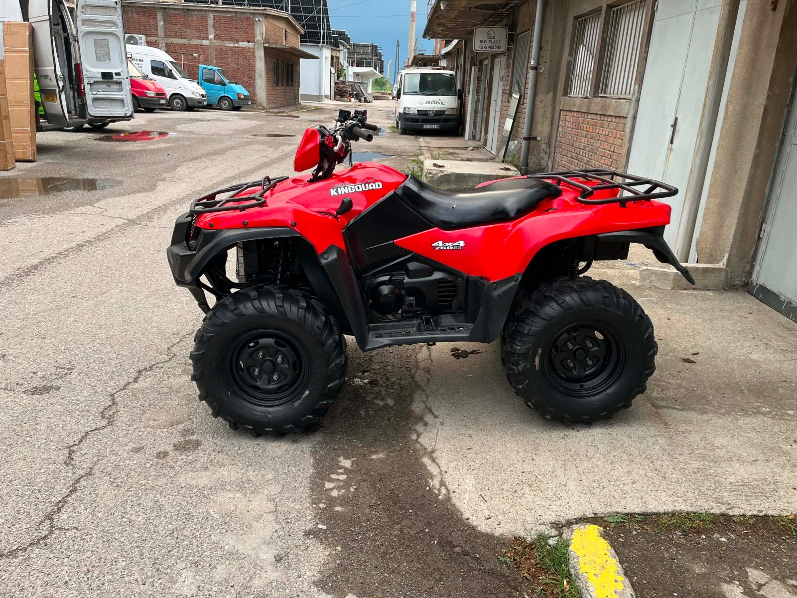 Suzuki KingQuad 750 кубика* EPS* 4x4* ХИДРАВЛИКА* Бързи-Бавни* ТОП, снимка 7 - Мотоциклети и мототехника - 54528362