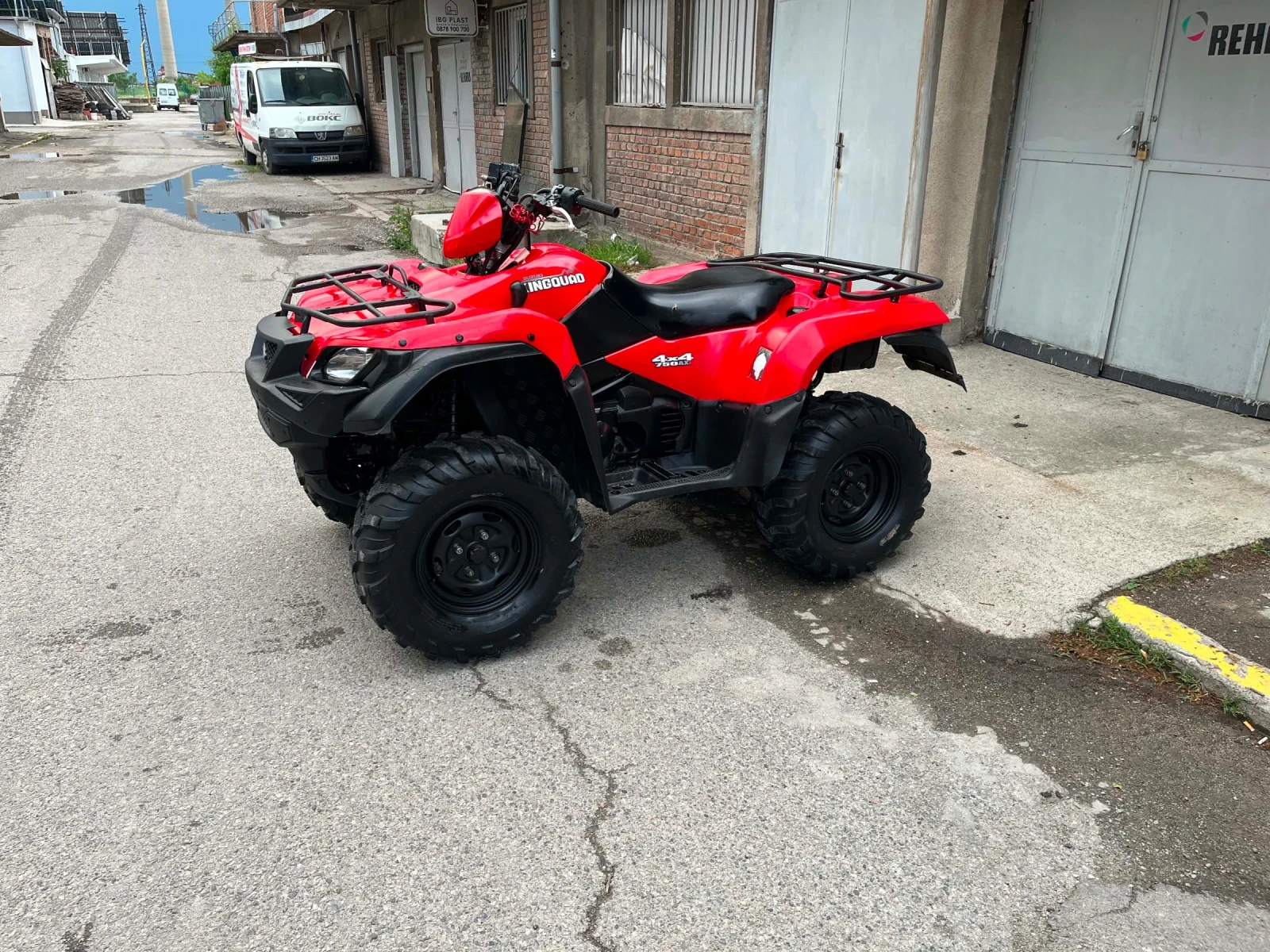 Suzuki KingQuad 750 кубика* EPS* 4x4* ХИДРАВЛИКА* Бързи-Бавни* ТОП, снимка 5 - Мотоциклети и мототехника - 54528362