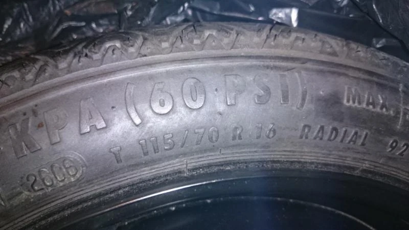 Гуми с джанти Clear 115/70R16, снимка 4 - Гуми и джанти - 47297916