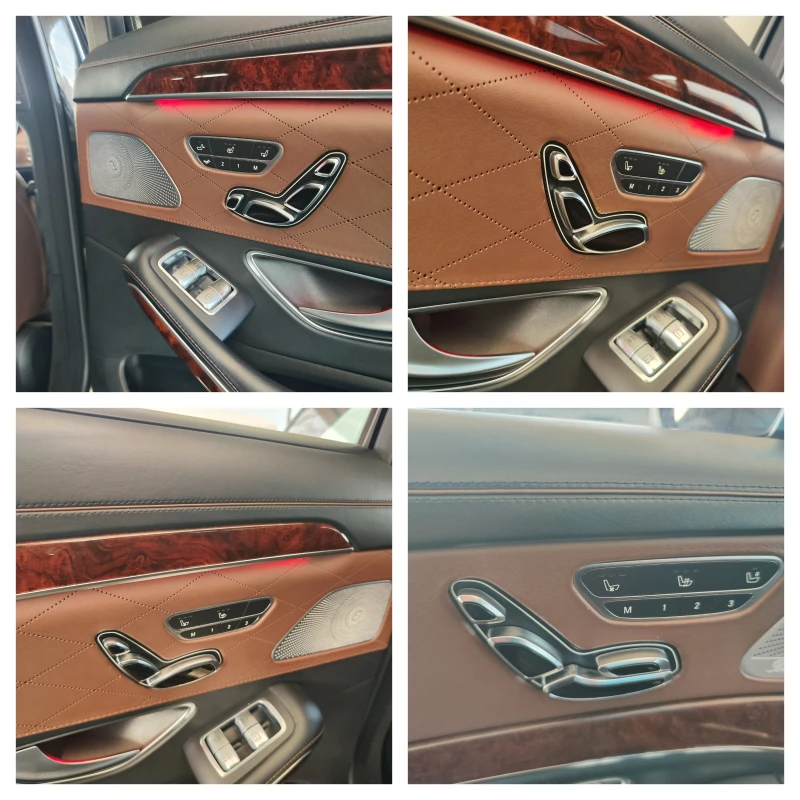 Mercedes-Benz S 63 AMG 4MAT* PANORAMA* PODGREV* OBDUH* 360CAM* LINEAS* LI, снимка 11 - Автомобили и джипове - 52643006