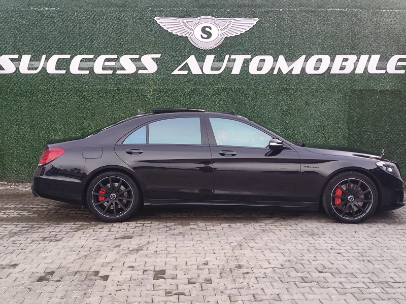 Mercedes-Benz S 63 AMG 4MAT* PANORAMA* PODGREV* OBDUH* 360CAM* LINEAS* LI, снимка 3 - Автомобили и джипове - 52643006