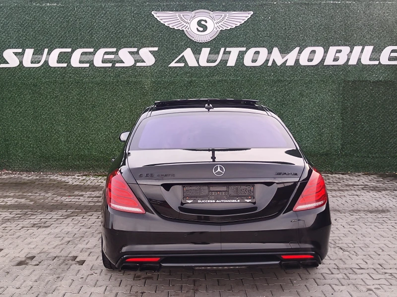 Mercedes-Benz S 63 AMG 4MAT* PANORAMA* PODGREV* OBDUH* 360CAM* LINEAS* LI, снимка 4 - Автомобили и джипове - 52643006