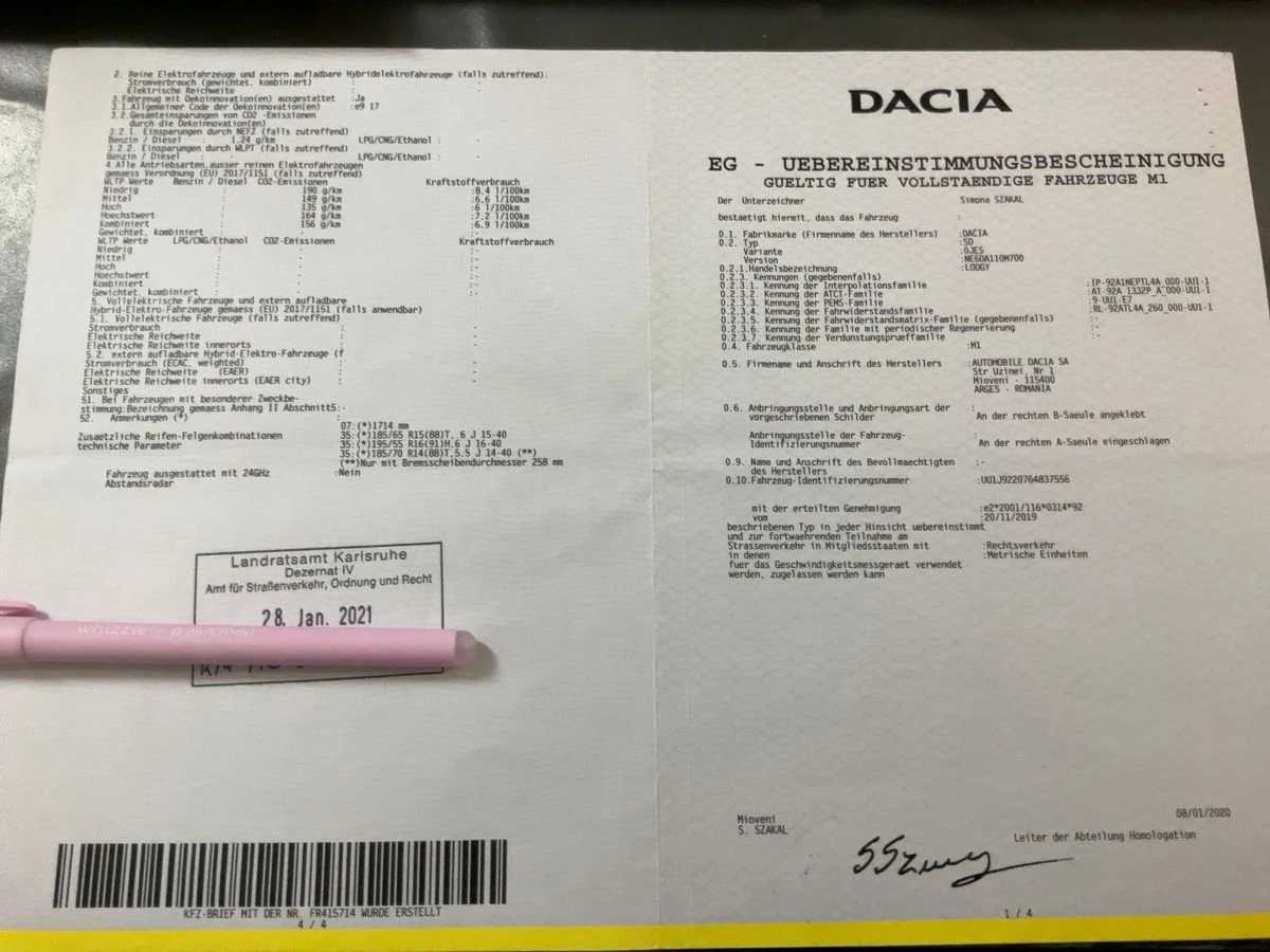 Dacia Lodgy 1, 3-92800km!!!-7места - изображение 10