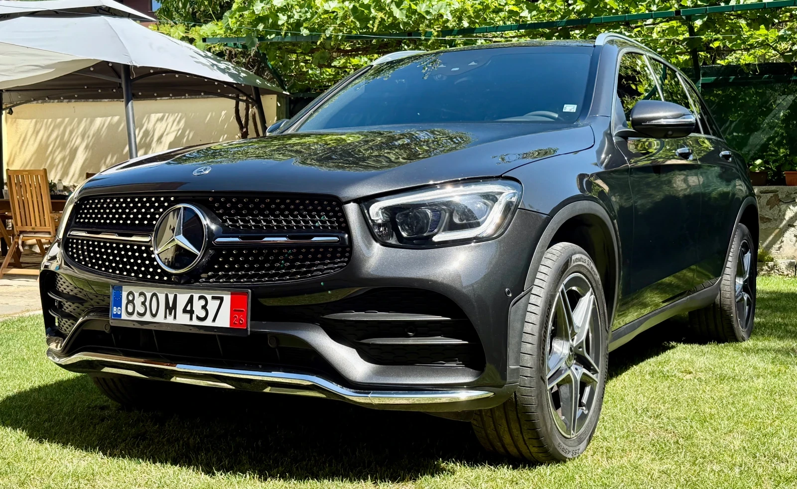 Mercedes-Benz GLC 300 4 Matic AMG Line, HUD, 360 , снимка 3 - Автомобили и джипове - 55094062