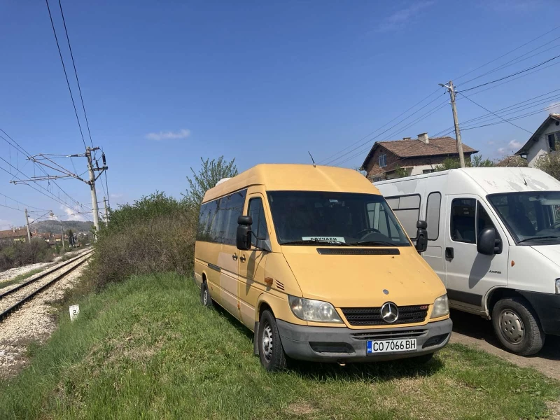 Mercedes-Benz Sprinter 313 ПЪТНИЧЕСКИ 18+ 1, снимка 2 - Бусове и автобуси - 50794038