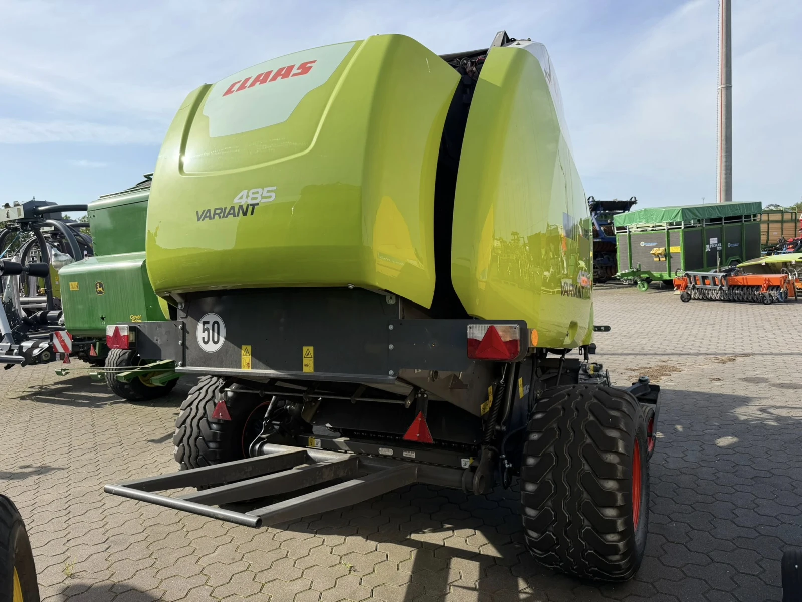 Балировачка Claas VARIANT 485 RC ЛИЗИНГ, снимка 2 - Селскостопанска техника - 54722226