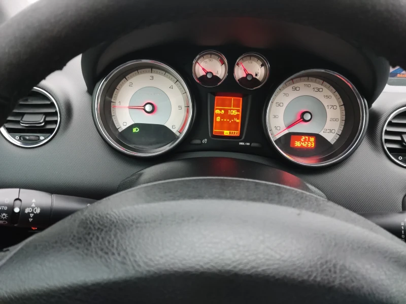 Peugeot 308 2.0HDI Feline, снимка 11 - Автомобили и джипове - 52660354