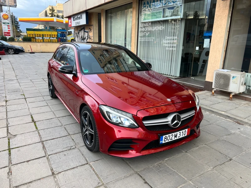 Mercedes-Benz C 43 AMG Designo Distronic+ Panorama+ Burmester+ 360, снимка 5 - Автомобили и джипове - 53013247