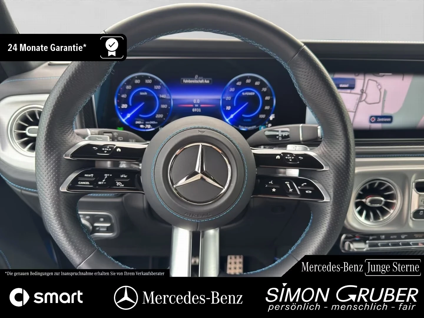 Mercedes-Benz G 580 AMG SUPERIOR TV Massage Keyless Winter Pack Plus, снимка 9 - Автомобили и джипове - 55195655