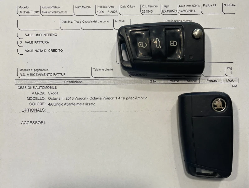 Skoda Octavia 1.4TSI CNG, снимка 17 - Автомобили и джипове - 29517909