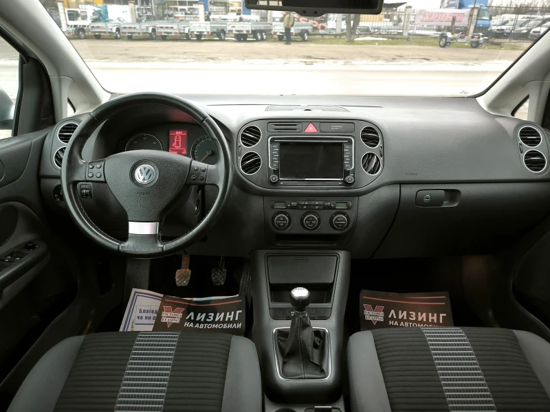 VW Golf Plus 1.9TDI НАВИГАЦИЯ, снимка 9 - Автомобили и джипове - 53487641