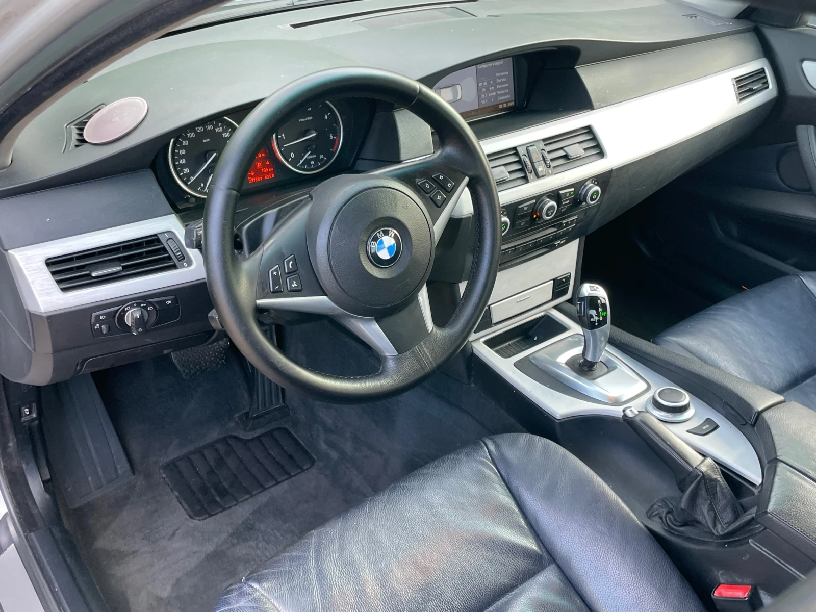BMW 530 FACE/M57/235коня/ЗАДНО/КОЖА/НАВИ/АВТОМАТ - изображение 7