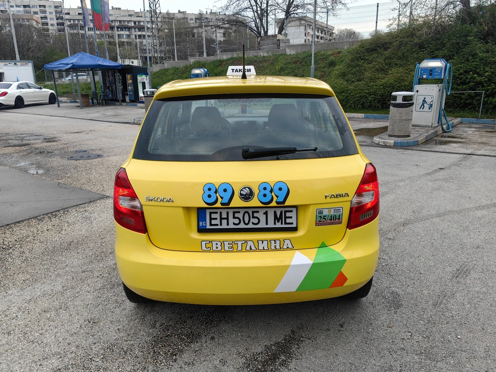 Skoda Fabia 1.2 бензин - газ, Климатик, Работещо такси  - изображение 5