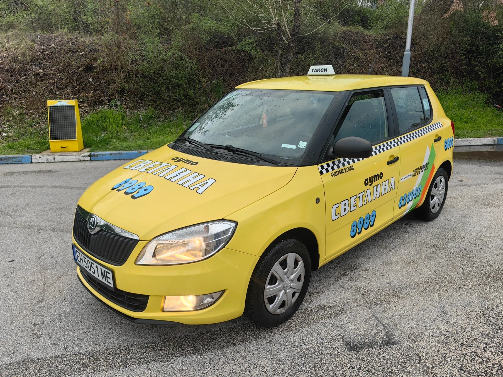 Skoda Fabia 1.2 бензин - газ, Климатик, Работещо такси  - изображение 8