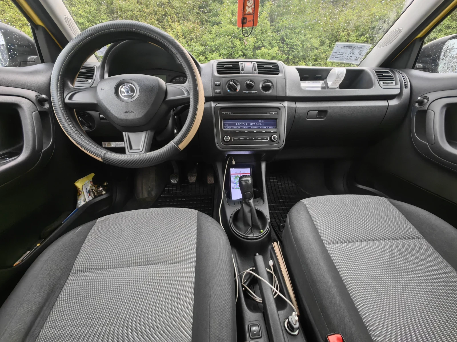Skoda Fabia 1.2 бензин - газ, Климатик, Работещо такси  - изображение 9