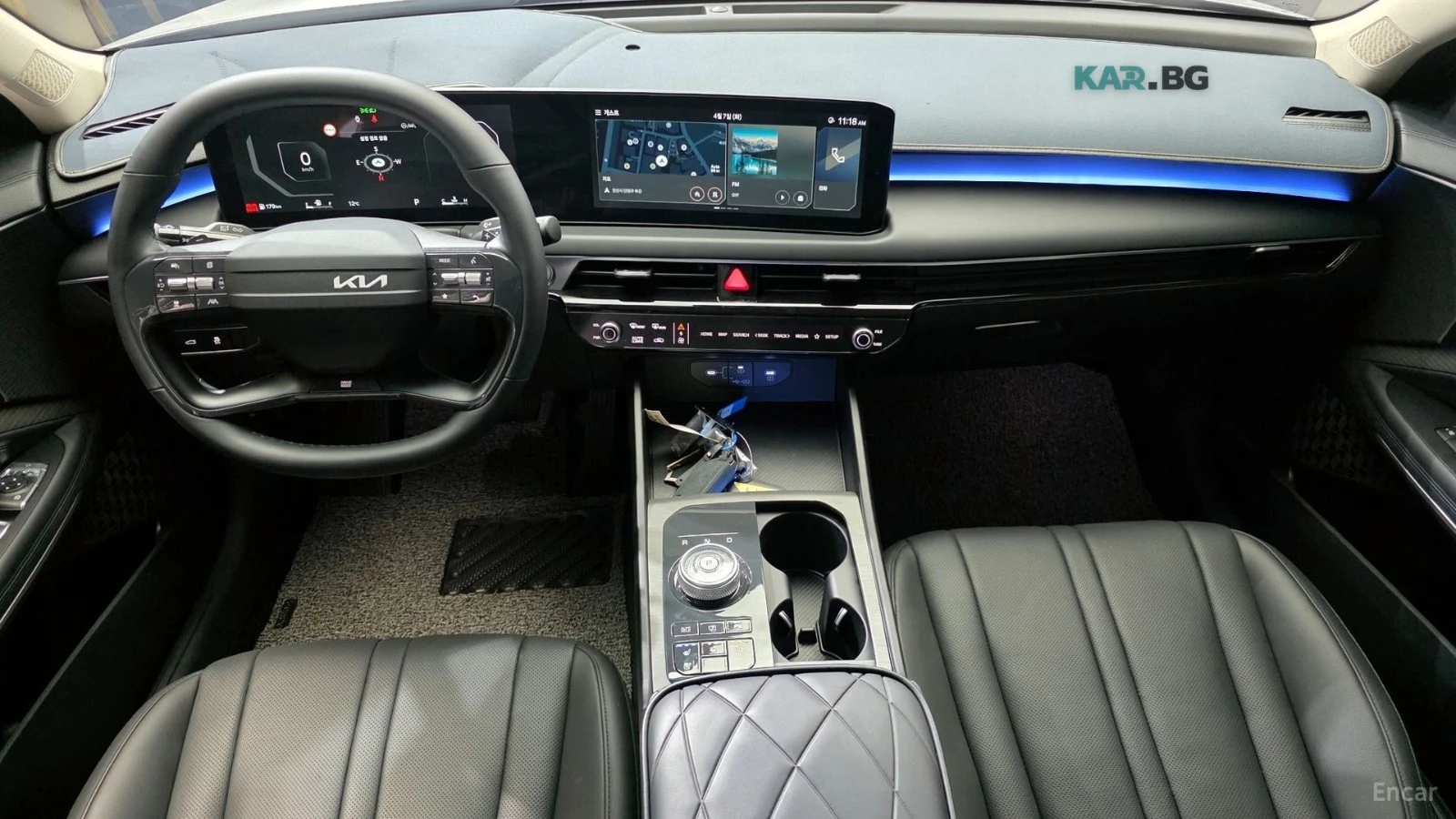 Kia K8 NOBLESSE* FULL-TECH* MASSAGE* , снимка 6 - Автомобили и джипове - 54896700