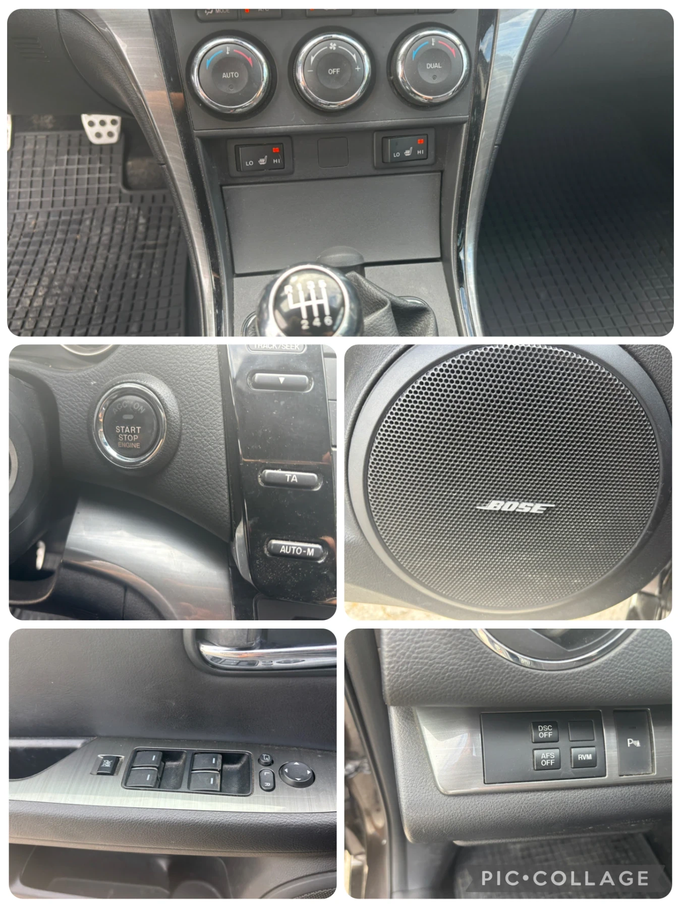 Mazda 6 2.2 D , снимка 12 - Автомобили и джипове - 55193044
