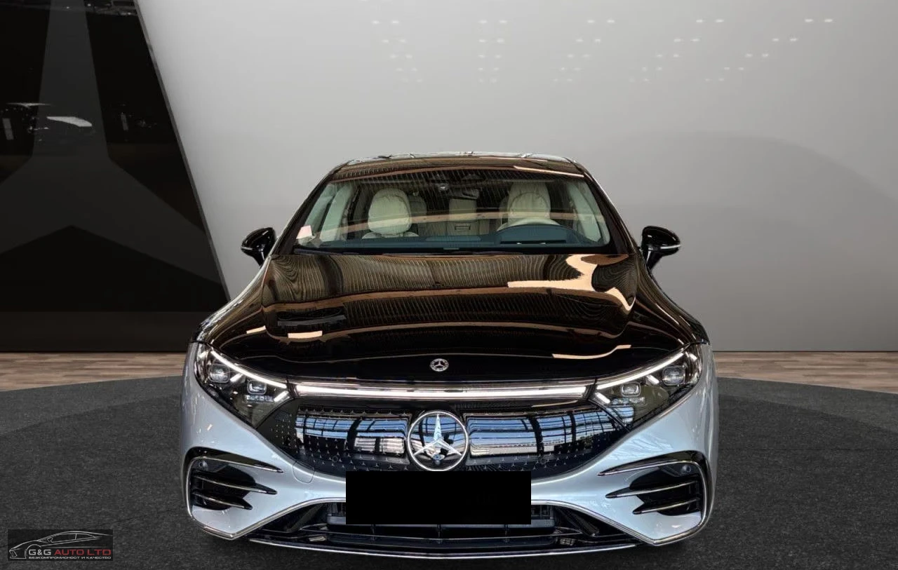 Mercedes-Benz EQS 580/4M/523HP/DUAL TONE/HYPERCHREEN/AMG/PANO/733z, снимка 2 - Автомобили и джипове - 55587267