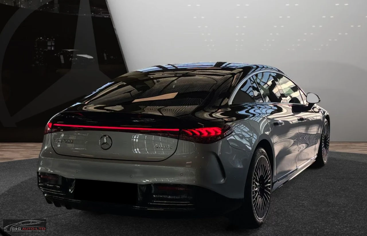 Mercedes-Benz EQS 580/4M/523HP/DUAL TONE/HYPERCHREEN/AMG/PANO/733z, снимка 5 - Автомобили и джипове - 55587267