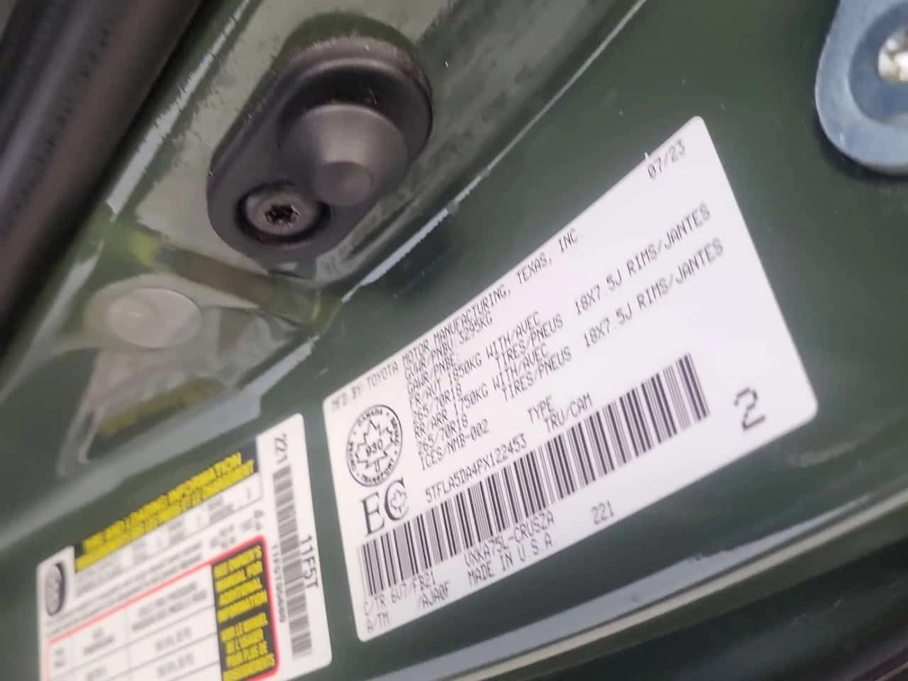 Toyota Tundra * SR CREW CAB STD BED * CARFAX * От Toyota * , снимка 15 - Автомобили и джипове - 54626361