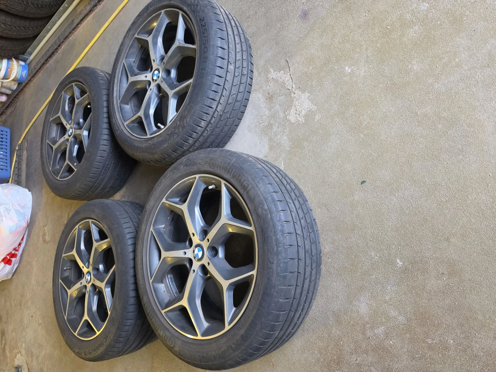 Гуми с джанти Continental 225/50R18, снимка 8 - Гуми и джанти - 55977116