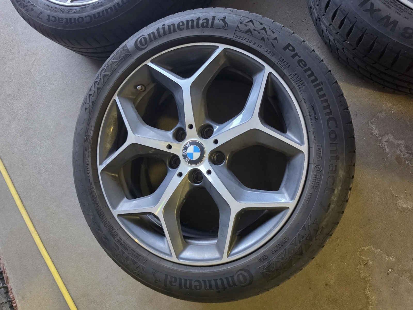 Гуми с джанти Continental 225/50R18, снимка 4 - Гуми и джанти - 55977116