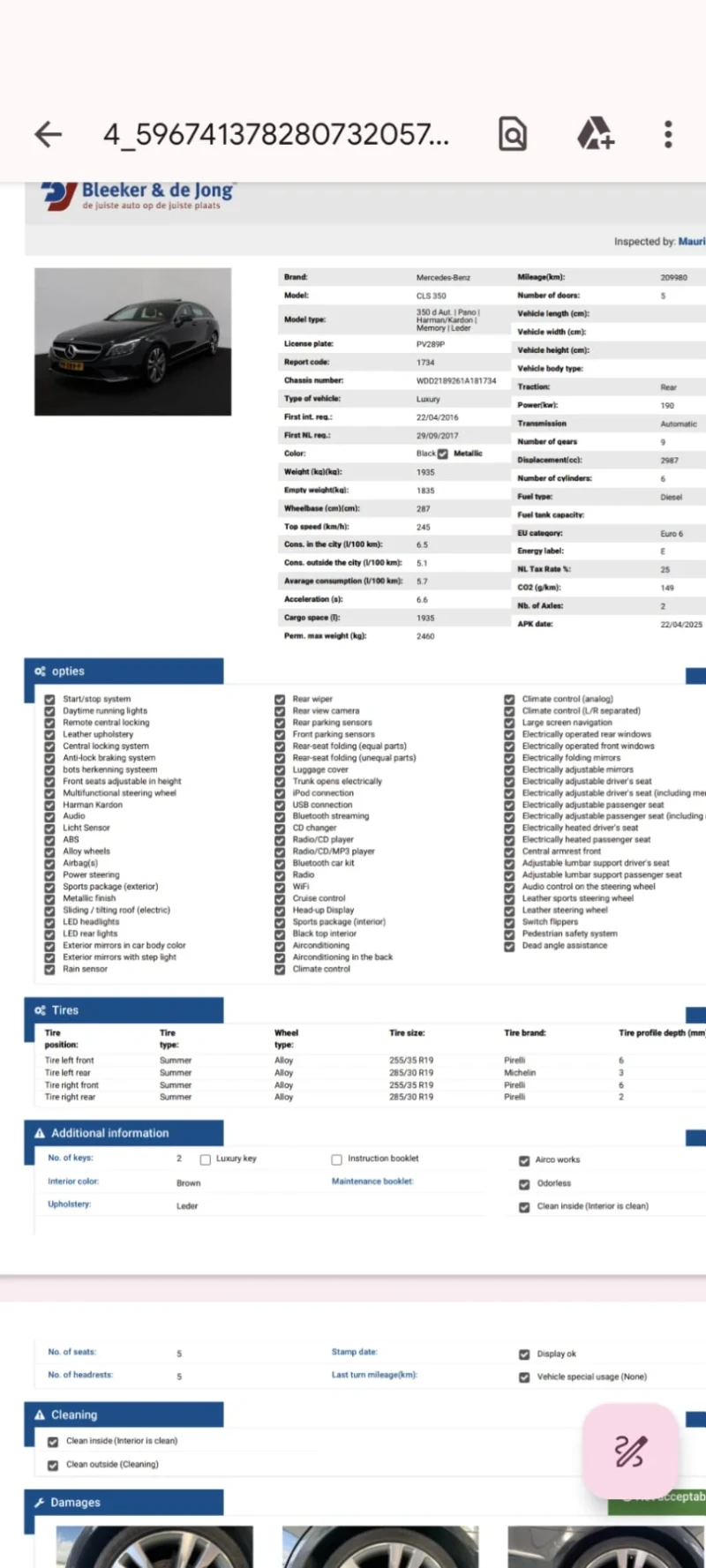 Mercedes-Benz CLS 350 Shooting Brake 9G Tronic Airmatic MultiBeam , снимка 12 - Автомобили и джипове - 52008211