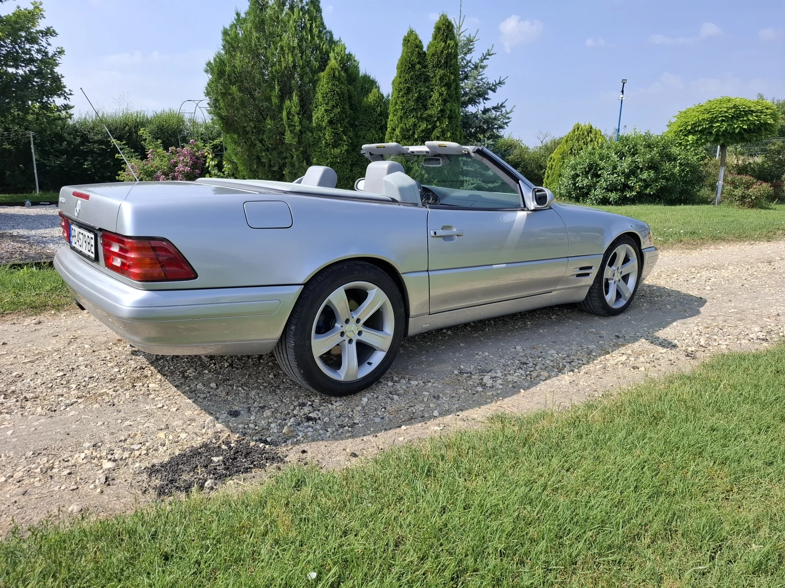 Mercedes-Benz SL 500 Sl500, снимка 4 - Автомобили и джипове - 54014604