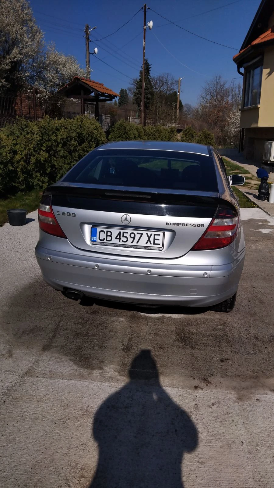 Mercedes-Benz C 200 спорт купе, снимка 3 - Автомобили и джипове - 54122259