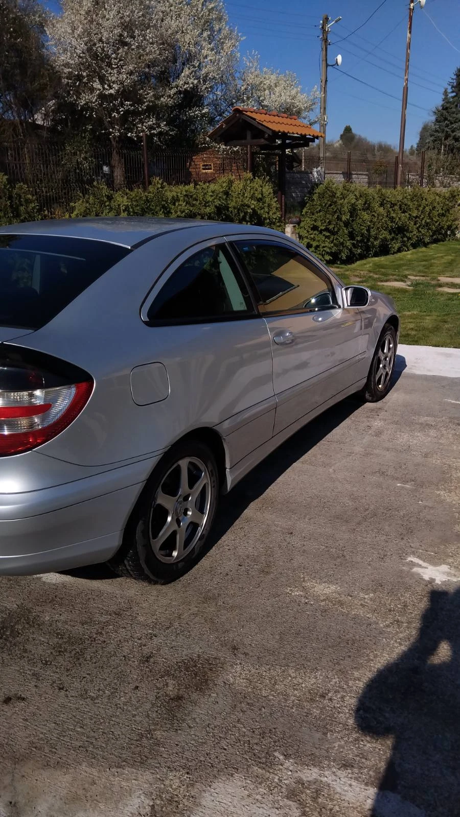 Mercedes-Benz C 200 спорт купе, снимка 5 - Автомобили и джипове - 54122259