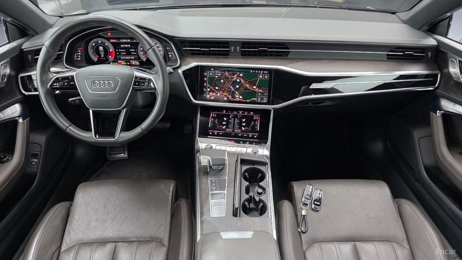Audi A7 50TDI* QUATTRO* МАСАЖ* ПОДГР* ОБДУХ* 360* ПАНО* HU, снимка 5 - Автомобили и джипове - 55674170