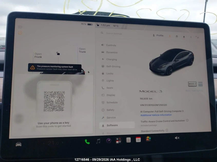 Tesla Model 3 Standard Range RWD, снимка 7 - Автомобили и джипове - 56405086
