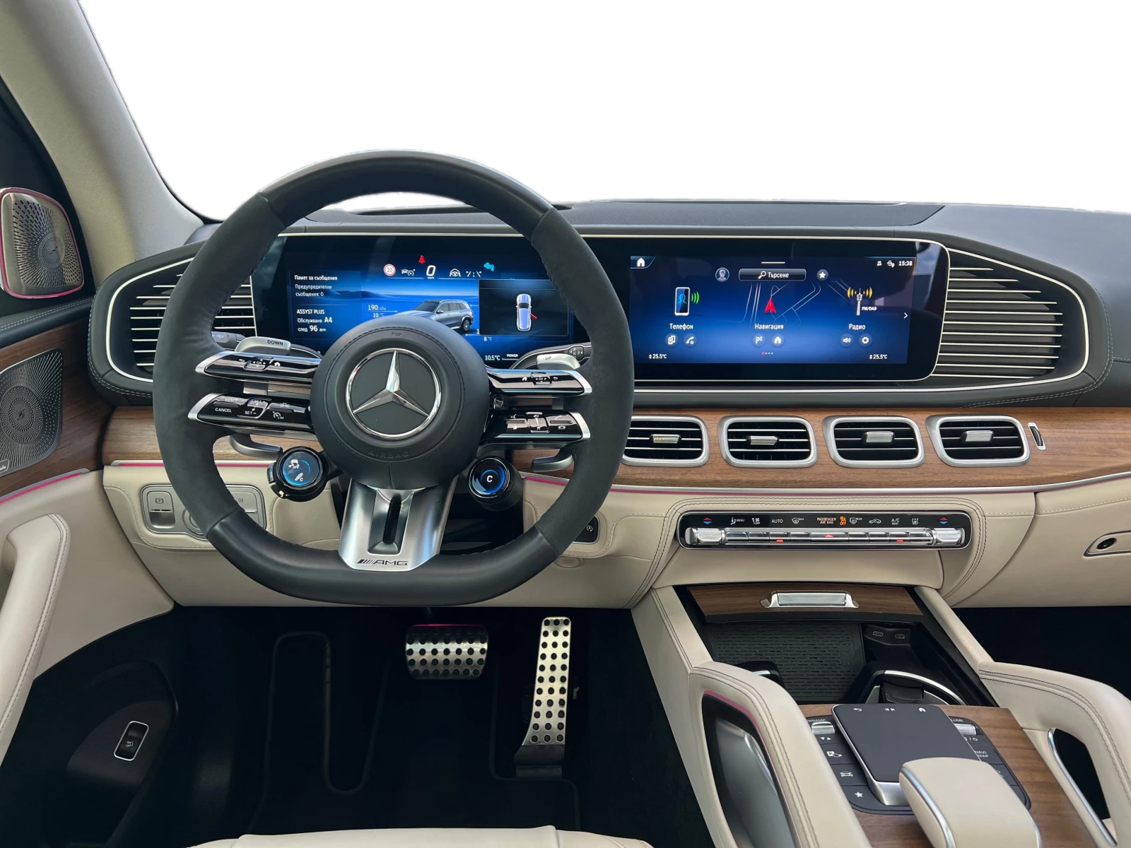 Mercedes-Benz GLS 63 AMG 4MATIC+ , снимка 9 - Автомобили и джипове - 56560815