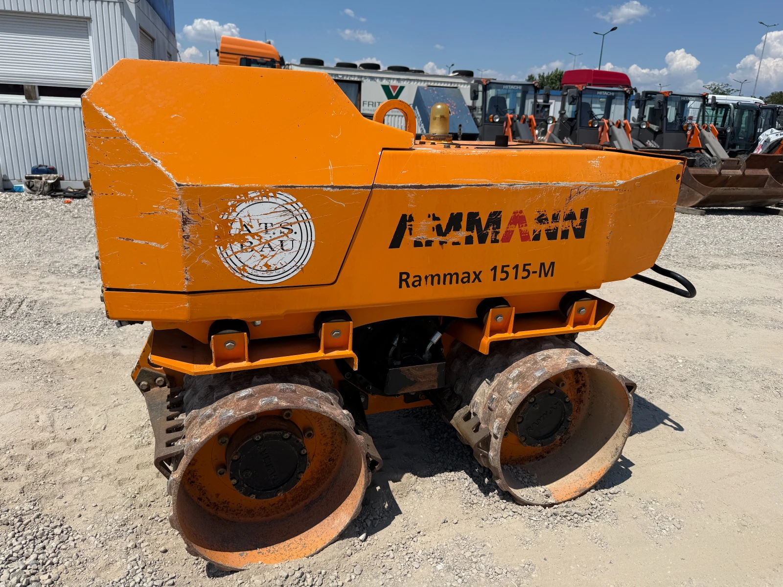 Валяк Ammann RAMMAX 1515-M, снимка 2 - Индустриална техника - 55061842
